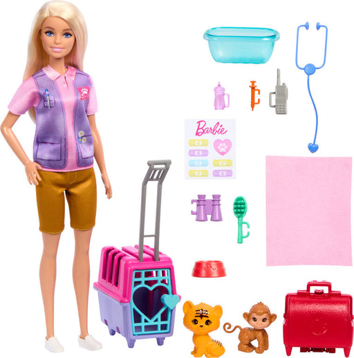 Mattel - Barbie - Animal Rescue & Recover Playset - Limolin 