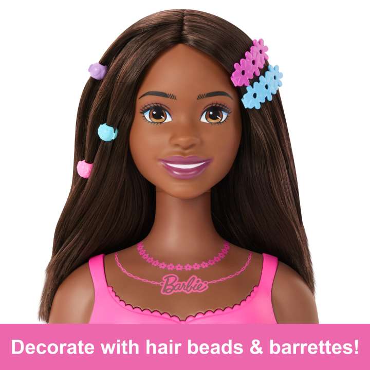 Mattel - Barbie - Styling Head - Black - Limolin 