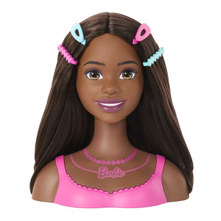Mattel - Barbie - Styling Head - Black - Limolin 