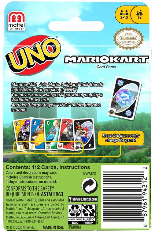 Mattel - Card Game - Uno Mario Kart (Multi) - Limolin 