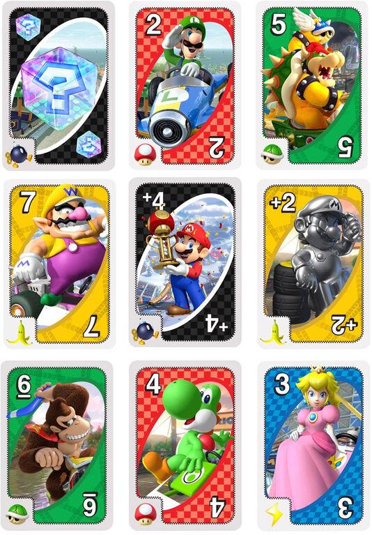 Mattel - Card Game - Uno Mario Kart (Multi) - Limolin 