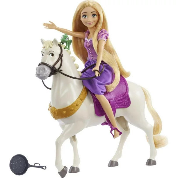 Mattel - Disney Princess - Doll + Horse - Rapunzel - Limolin 