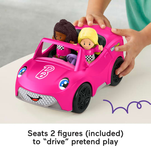 Mattel - Fp - Lp - Barbie Convertible Vehicle By Little People - Limolin 