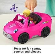 Mattel - Fp - Lp - Barbie Convertible Vehicle By Little People - Limolin 