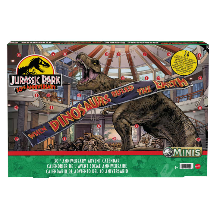Mattel - Jurassic Worlds - Mini'S - Advent Calendar - Limolin 