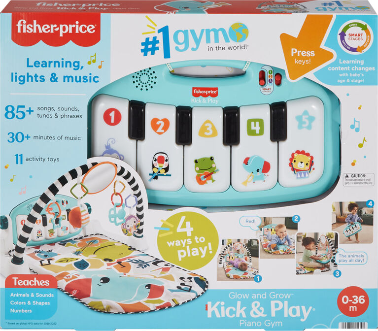 Mattel - Kick & Play - Gym Playmat - Limolin 