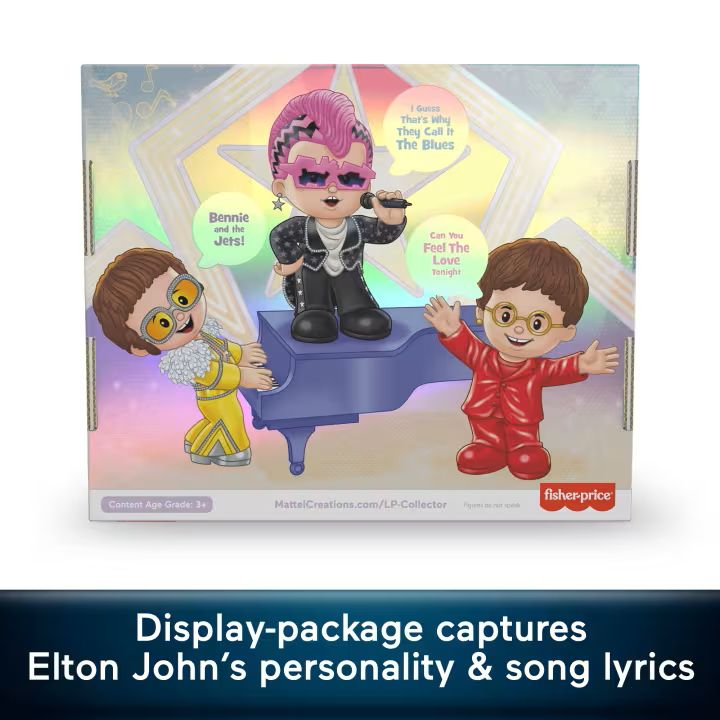 Mattel - Little People Collector - Elton John - Limolin 