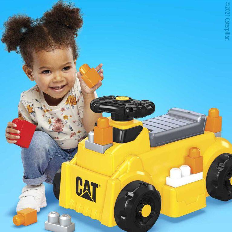 Mattel - MEGA BLOCKS - Cat Build 'N Play Ride-On - Limolin 