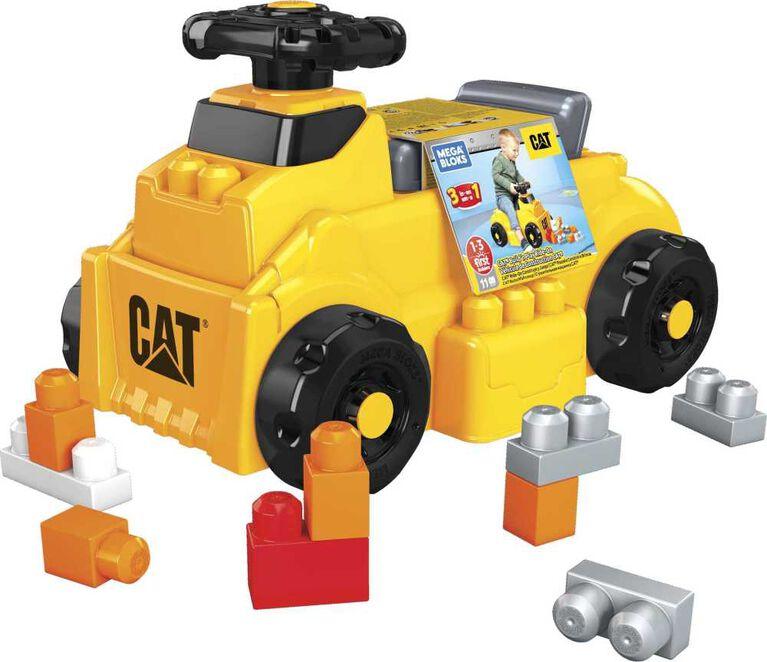 Mattel - MEGA BLOCKS - Cat Build 'N Play Ride-On - Limolin 