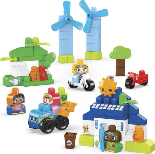Mattel - MEGA BLOCKS - Green Town Build & Learn Eco House - Limolin 