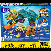 Mattel - MEGA BLOCKS - Hot Wheels Monster Trucks Snc Mega Wrex Boneyard Stunt Course - Limolin 
