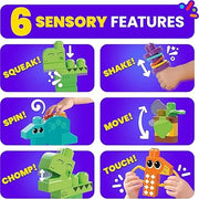 Mattel - MEGA BLOCKS - Squeak 'N Chomp Dinos - Limolin 