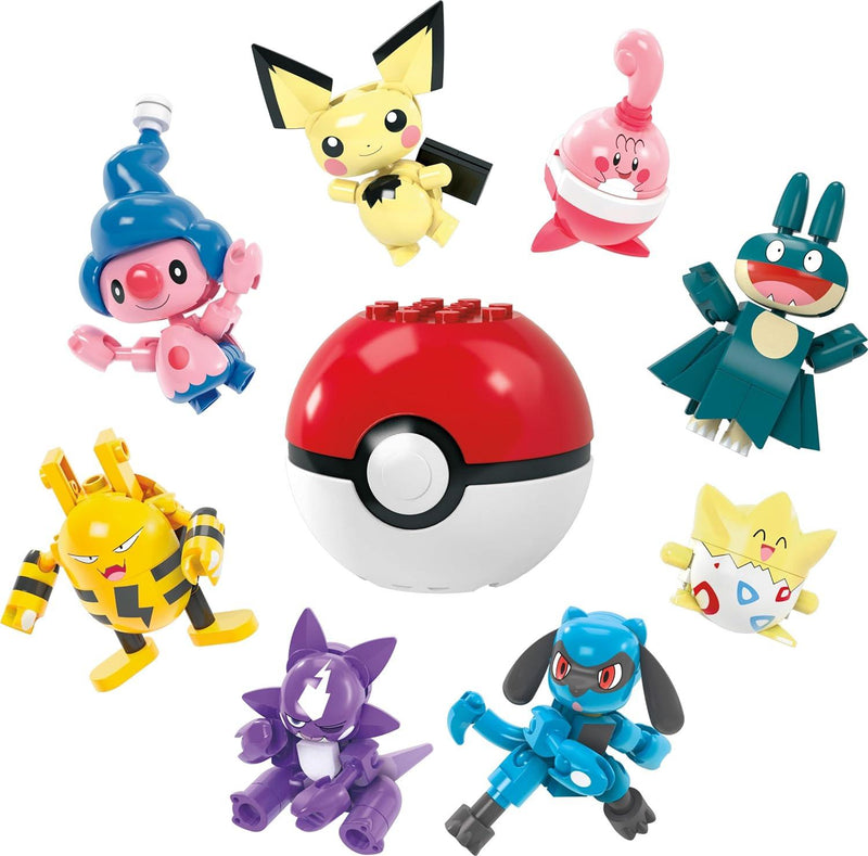 Mattel - MEGA - Pokemon - Marill Building Toy Kit Assorted - Limolin 