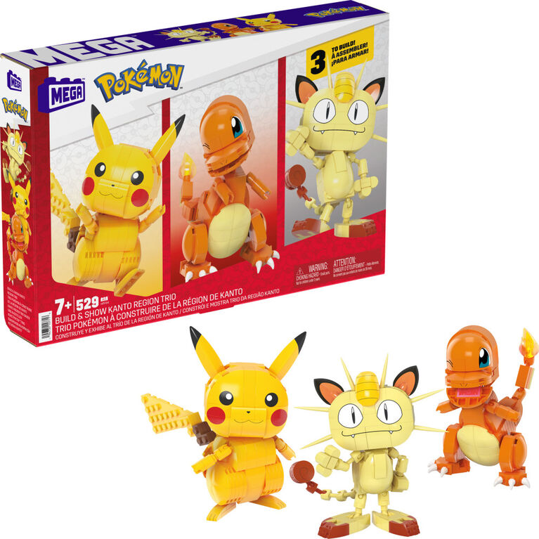 Mattel - MEGABLOX - POKEMON - BUILD & SHOW TRIO - Limolin 