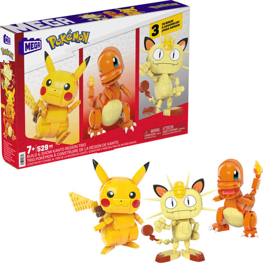 Mattel - MEGABLOX - POKEMON - BUILD & SHOW TRIO - Limolin 