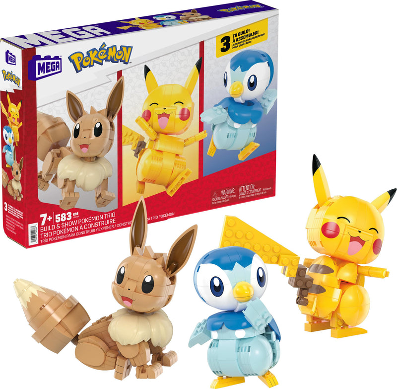 Mattel - MEGABLOX - POKEMON - BUILD & SHOW TRIO - Limolin 