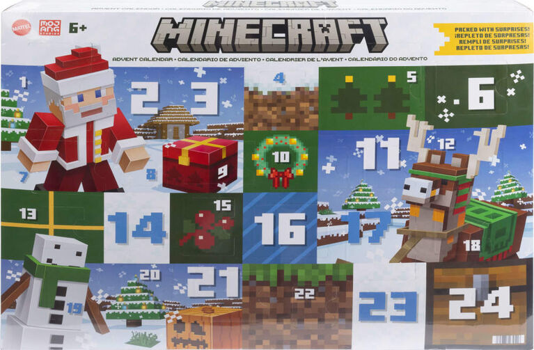 Mattel - MINECRAFT - 3.25" FIGS - ADVENT CALENDAR - Limolin 
