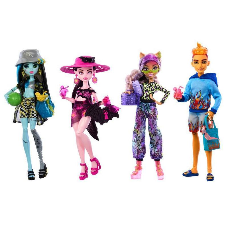 Mattel - MONSTER HIGH - SCARE-ADISE - ISLAND DOLL Assorted - Limolin 