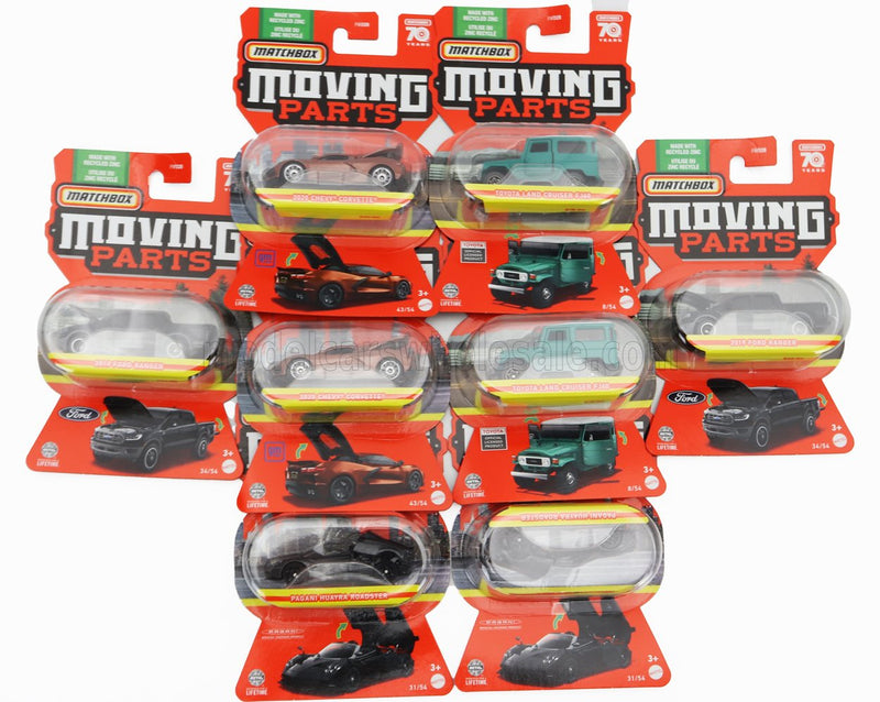 Mattel - Matchbox - Moving Parts Assorted - Limolin 
