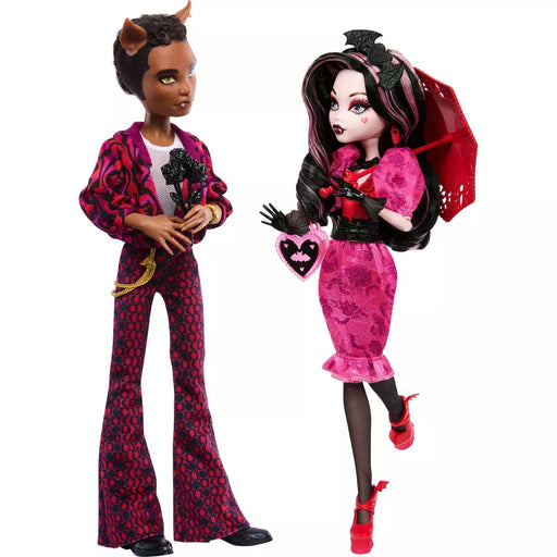 Mattel - Monster High - Love Edition - 2Pk Draculaura + Clawdeen - Limolin 