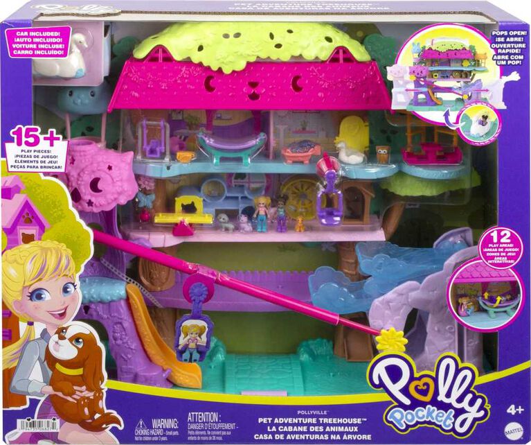 Mattel - POLLY POCKET - POLLYVILLE TREEHOUSE - Limolin 