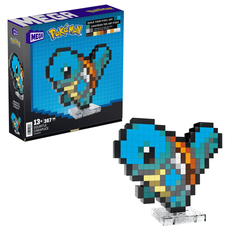 Mattel - Pokemon - Squirtle [Pixel Art] - Limolin 