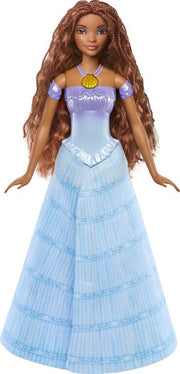 Mattel - Tl Disney The Little Mermaid Transforming Ariel Fashion Doll, Switch from Human to Mermaid - Limolin 