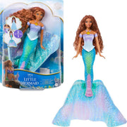 Mattel - Tl Disney The Little Mermaid Transforming Ariel Fashion Doll, Switch from Human to Mermaid - Limolin 