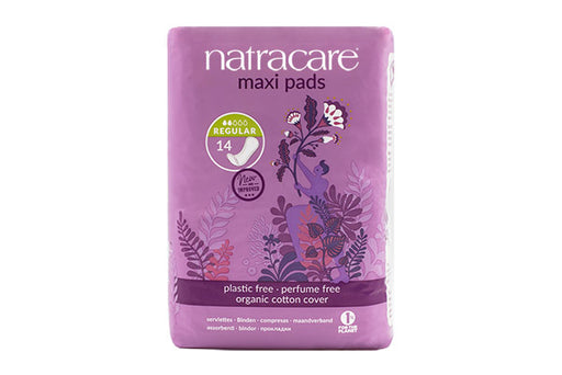 Natracare - Maxi Pads Regular 14 Pads - Limolin 