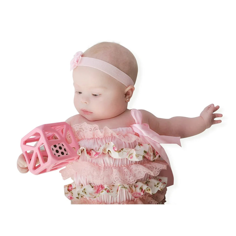 Malarkey Kids - Chew Cube Pink