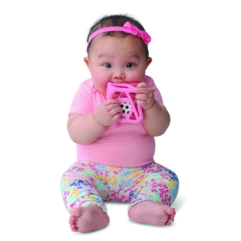 Malarkey Kids - Chew Cube Pink