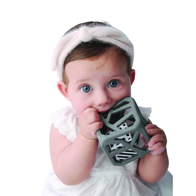 Malarkey Kids - Chew Cube grey