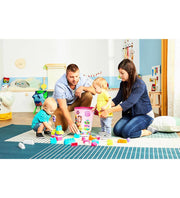 Mega Toys - 80Pc - First Builders ( Classic + Pastel ) Assorted - Limolin 