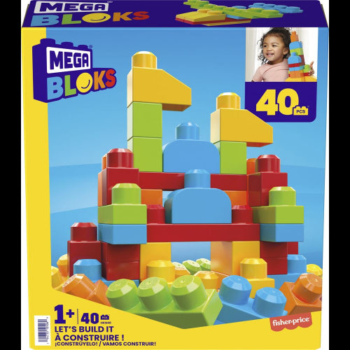 Mega Toys - Let's Build It (40Pcs) - Limolin 