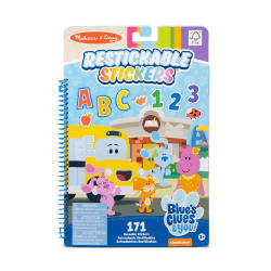 Melissa & Doug - Blues Clues & You - Activity Pad & Stickers - Letters & Numbers (6L) - Limolin 