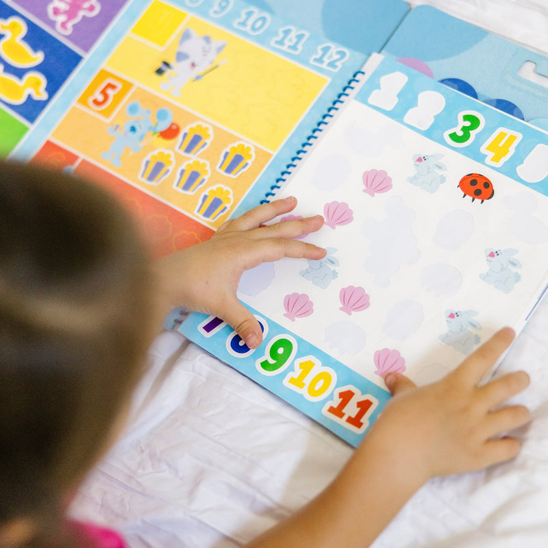 Melissa & Doug - Blues Clues & You - Activity Pad & Stickers - Letters & Numbers (6L) - Limolin 