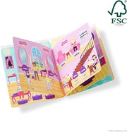 Melissa & Doug - Deluxe Puffy Sticker Album - Day of Glamour (8L) - Limolin 