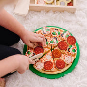 Melissa & Doug - Pizza Party Wooden Set - Limolin 