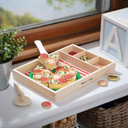 Melissa & Doug - Pizza Party Wooden Set - Limolin 
