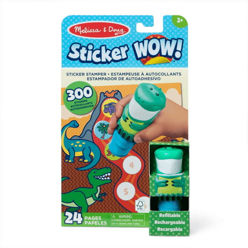 Melissa & Doug - Sticker Wow! Dino With Book & Stickers - Limolin 