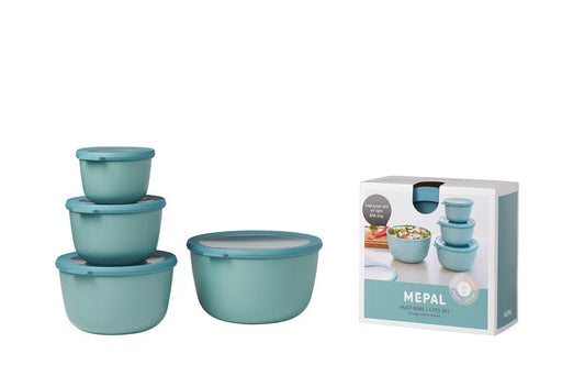 Mepal - Cirqula 4-Piece Deep Round Container - Limolin 