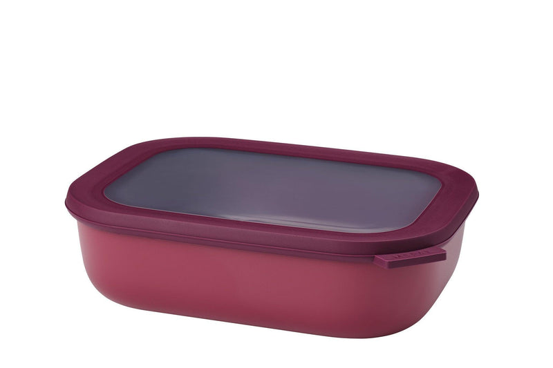 Mepal - Cirqula Multi-Bowl Rectangular 2000 Ml / 68 Oz - Limolin 