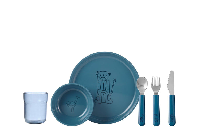 Mepal - Mio Children's Dinnerware 6-Piece Set - Limolin 