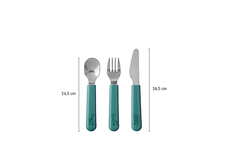 Mepal - Mio Childrens Cutlery 3-Piece Set - Limolin 