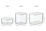 Mepal - Modula Square Storage Large | 2750 Ml / 93 Oz - Limolin 
