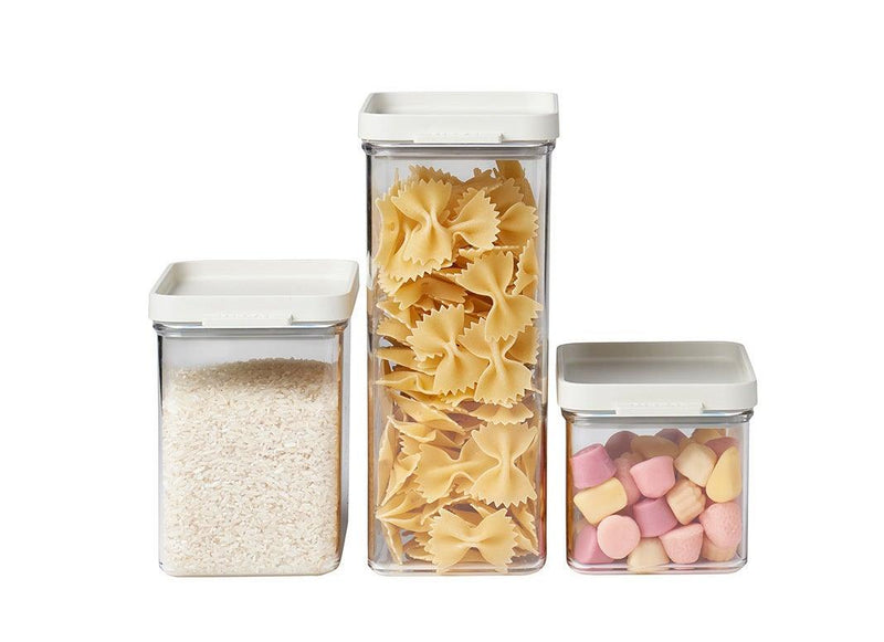 Mepal - Omnia Storage Box 3-Piece Set (Nordic White) - Limolin 