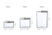 Mepal - Omnia Storage Box 3-Piece Set (Nordic White) - Limolin 