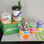 Mindware - Clay Magic Planters Craft Kit - Limolin 
