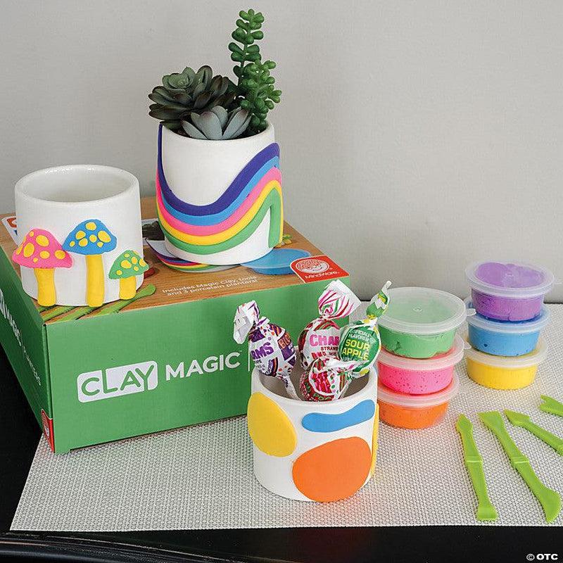 Mindware - Clay Magic Planters Craft Kit - Limolin 