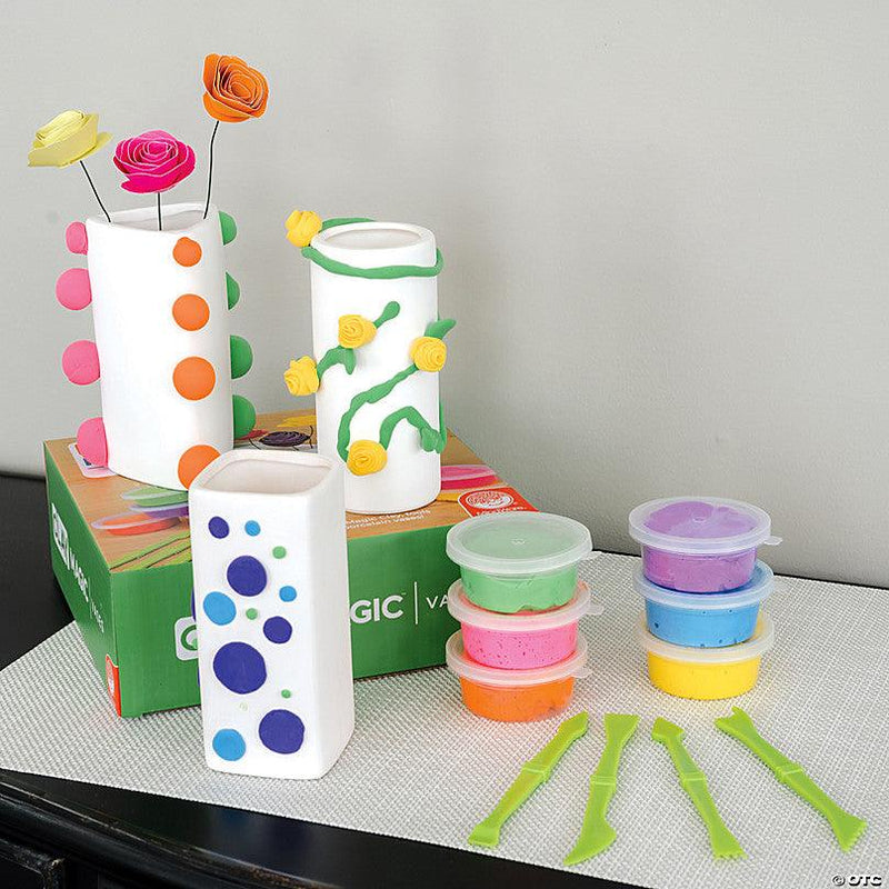 Mindware - Clay Magic Vases Craft Kit - Limolin 